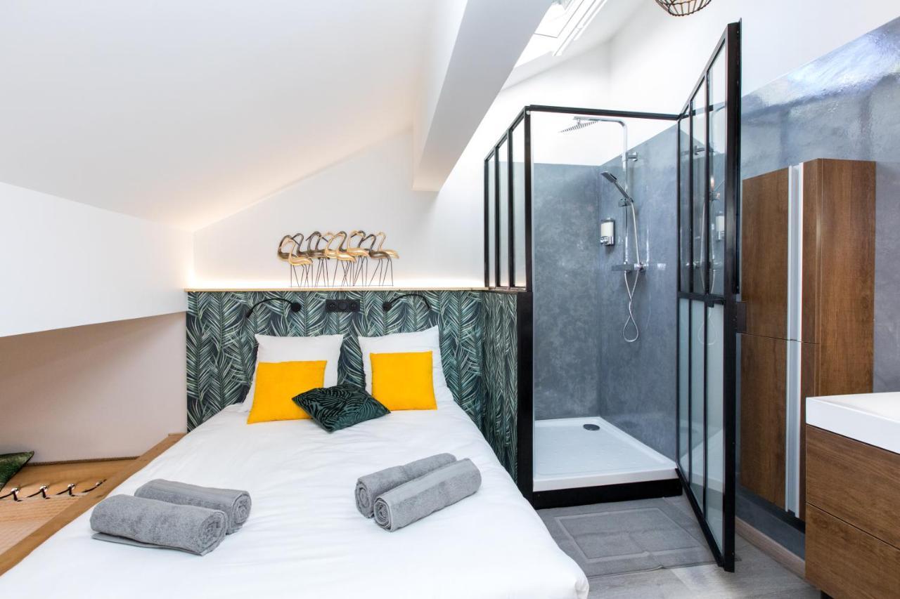 Duplex : Plage 300M, Clim, Netflix Cannes Exterior photo