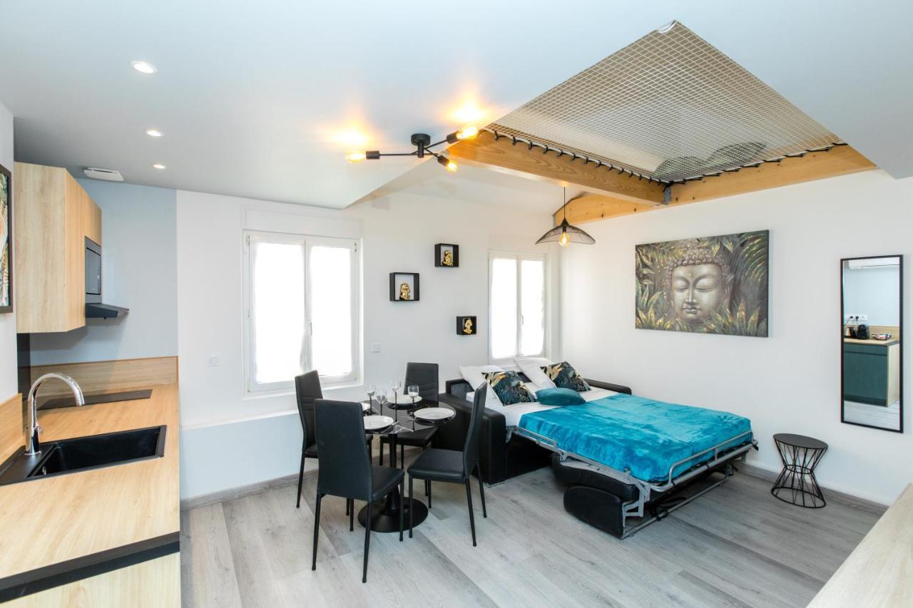 Duplex : Plage 300M, Clim, Netflix Cannes Exterior photo