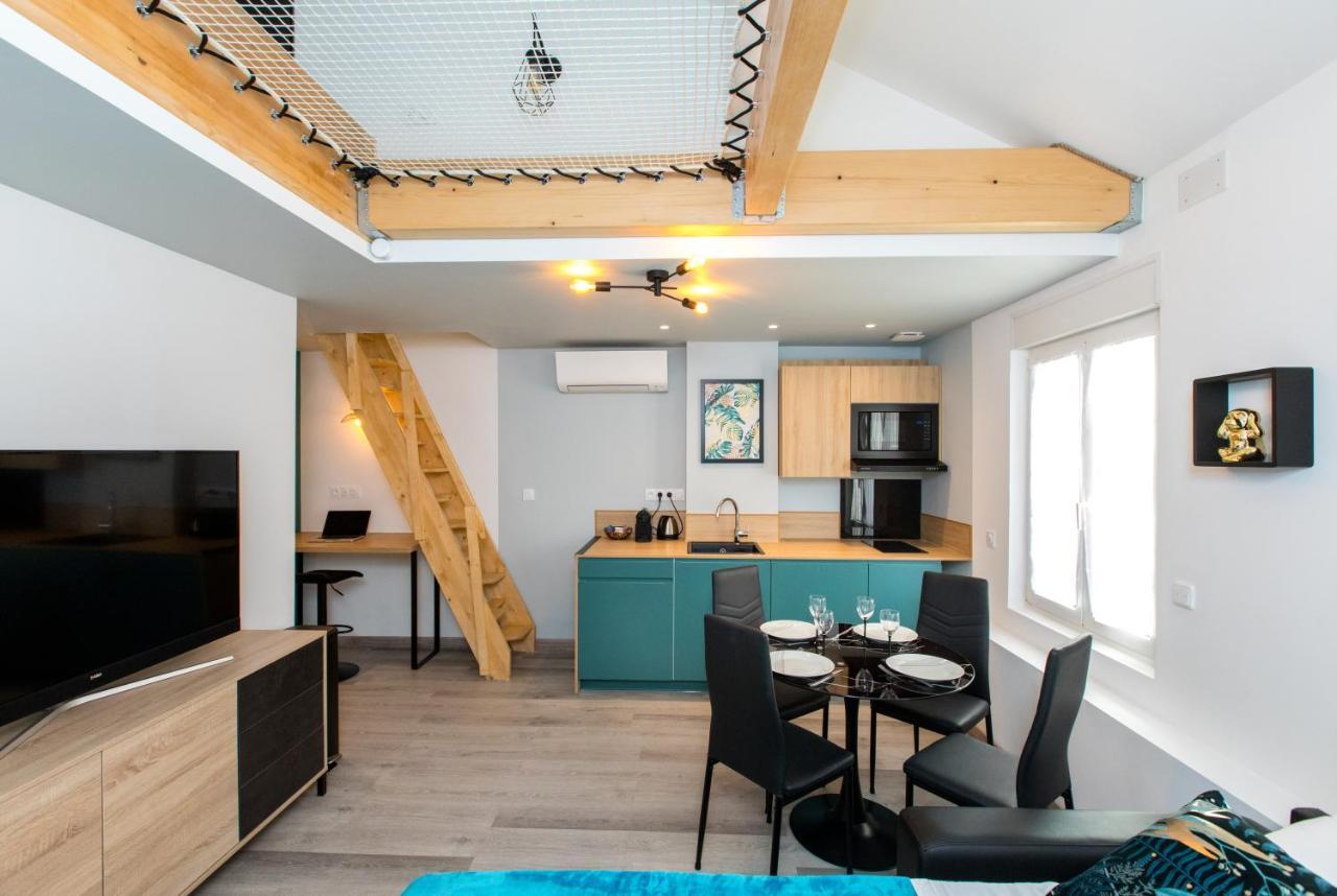 Duplex : Plage 300M, Clim, Netflix Cannes Exterior photo