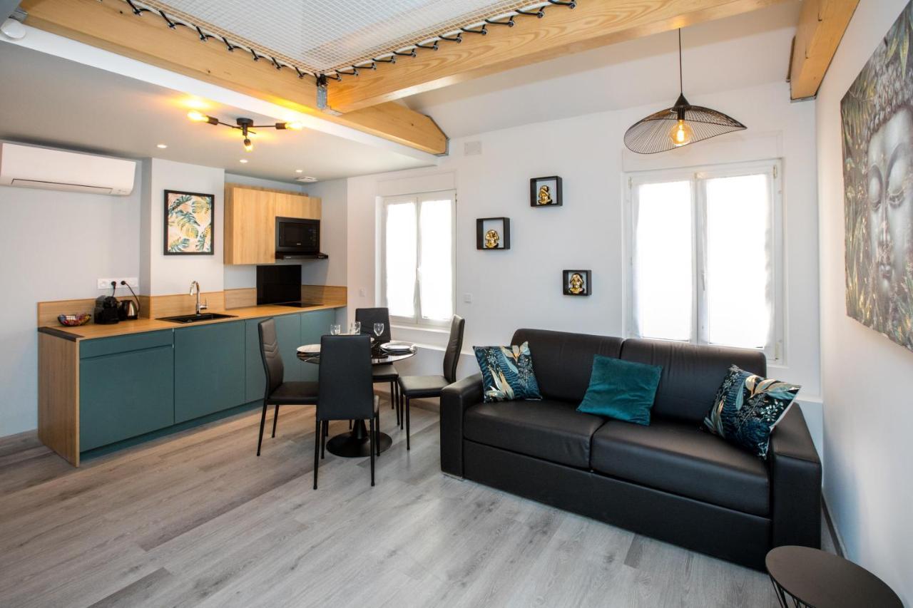 Duplex : Plage 300M, Clim, Netflix Cannes Exterior photo